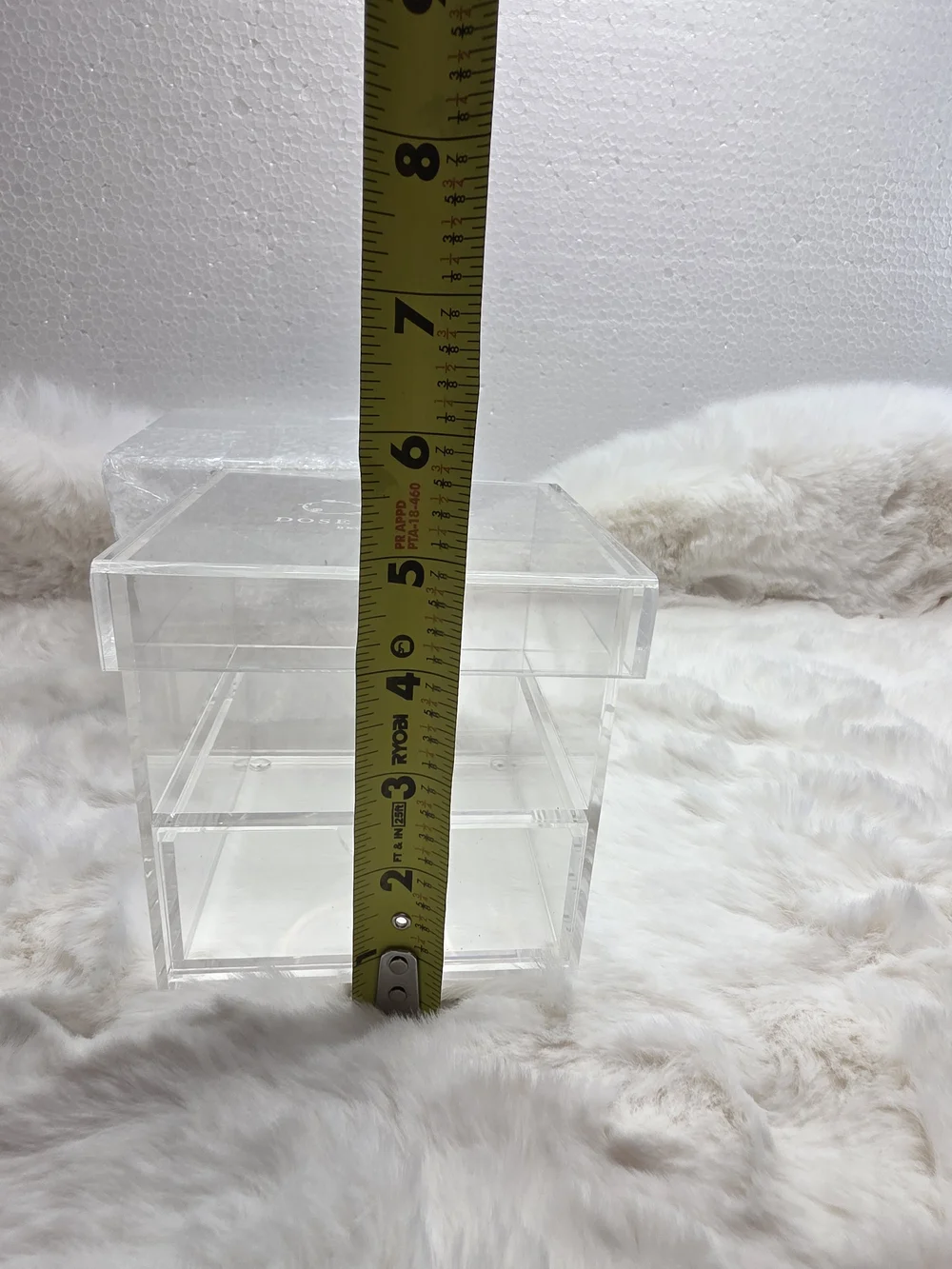 Clear Acrylic Cosmetic Organizer